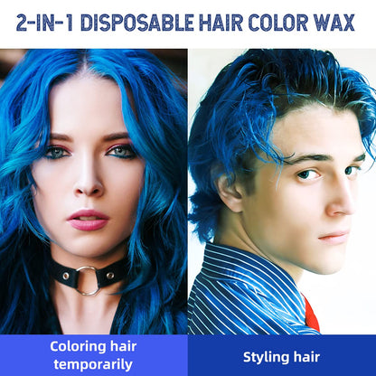 Mofajang® by JesseVance Manhattan: The Only Colored Hair Wax Styling Pomade with Bold Colors, Strong Hold, Simple Style, No Risk, & No Commitment