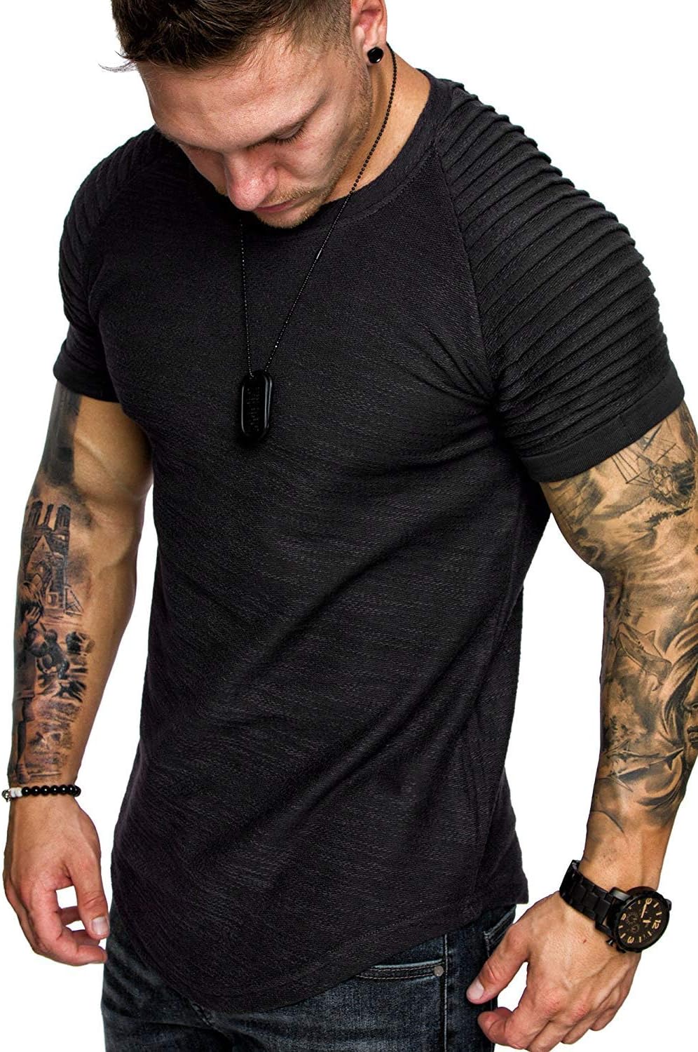 Bolento De Duval Falten-T-Shirt