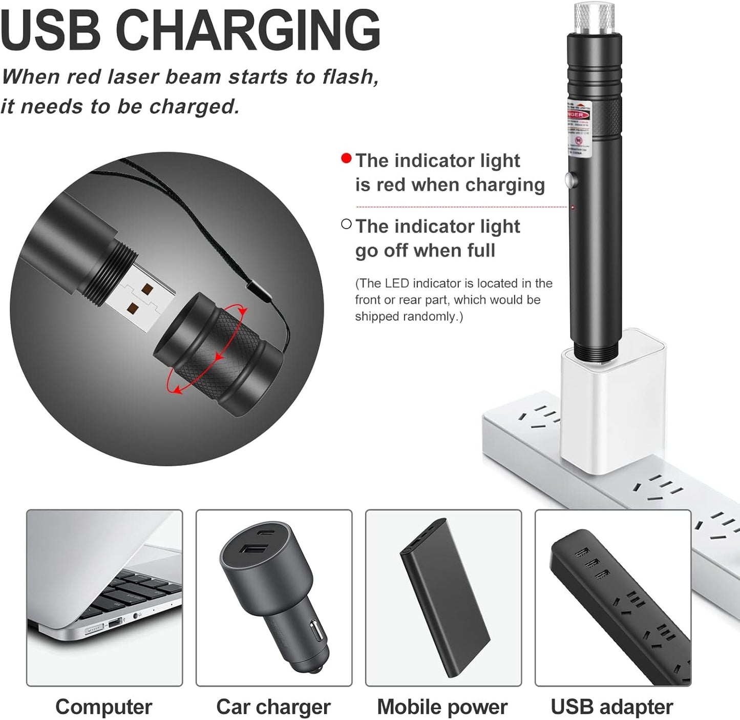 Ultra-Long Distance Green Laser Beam Pointer