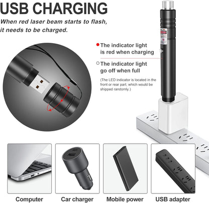 Ultra-Long Distance Green Laser Beam Pointer