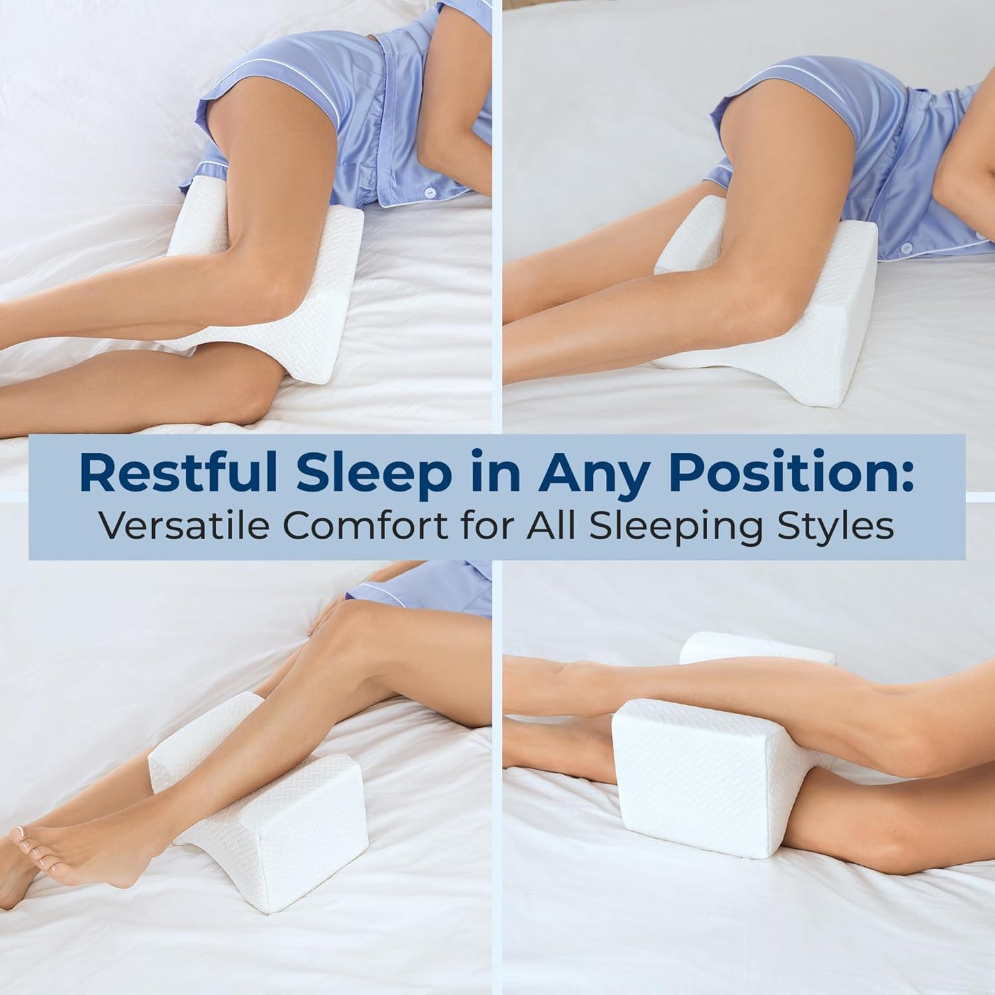 Knee Pillow for Side Sleepers