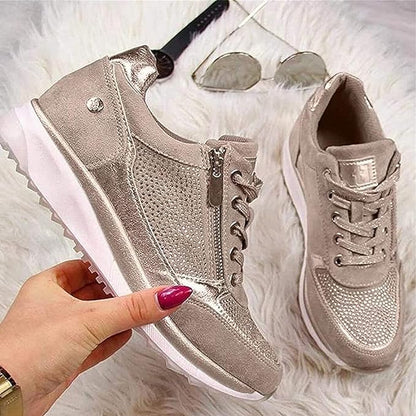 Sylvie Zip-Up Orthopedic Sneakers