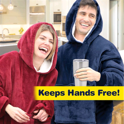 Cosy Hoodie™ - Grote Warme Fleece Trui