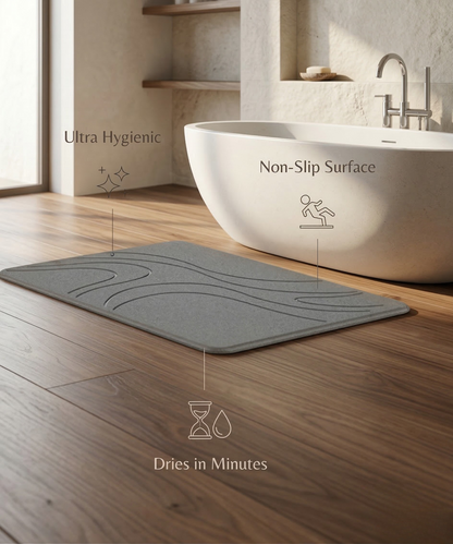 PureAura DryStone Bath Mat
