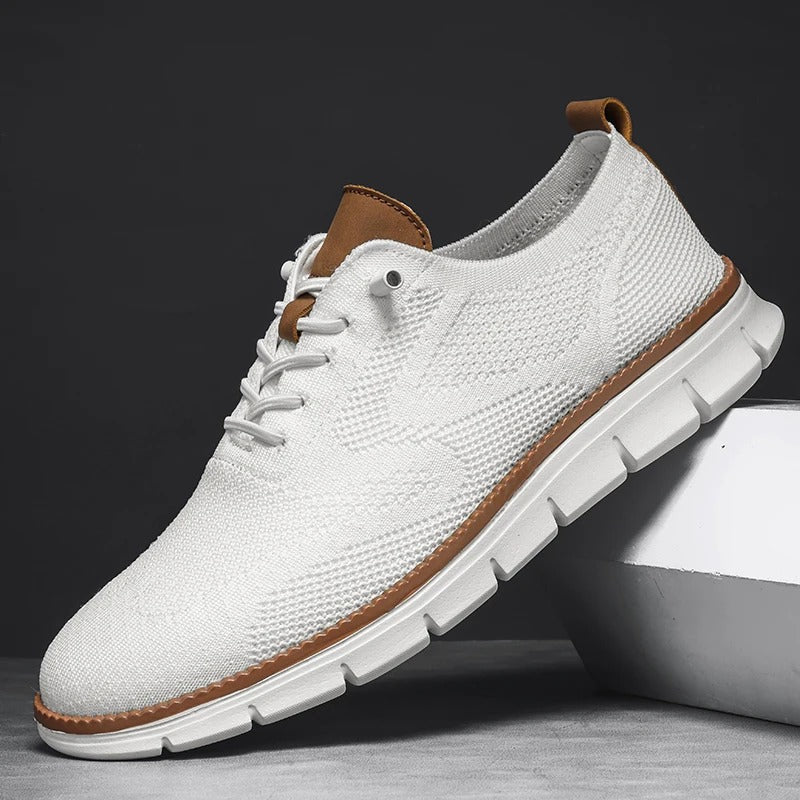 Men’s Breathable Knit Sneakers | Lightweight Casual Walking Shoes