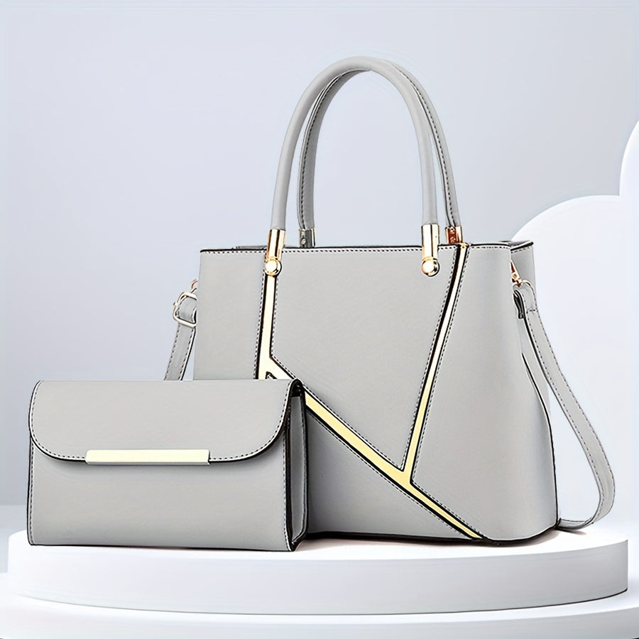 Louna – Ensemble sac à main deux pièces avec sac et pochette femme