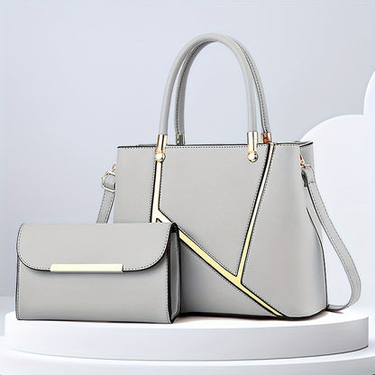 Louna – Ensemble sac à main deux pièces avec sac et pochette femme
