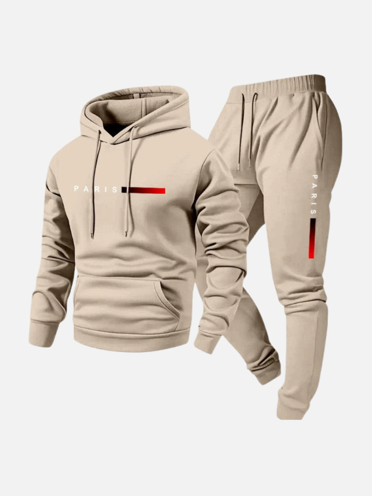 Cozy Thermal Fleece Logo Hoodie Set – Warmth, Comfort, and Style