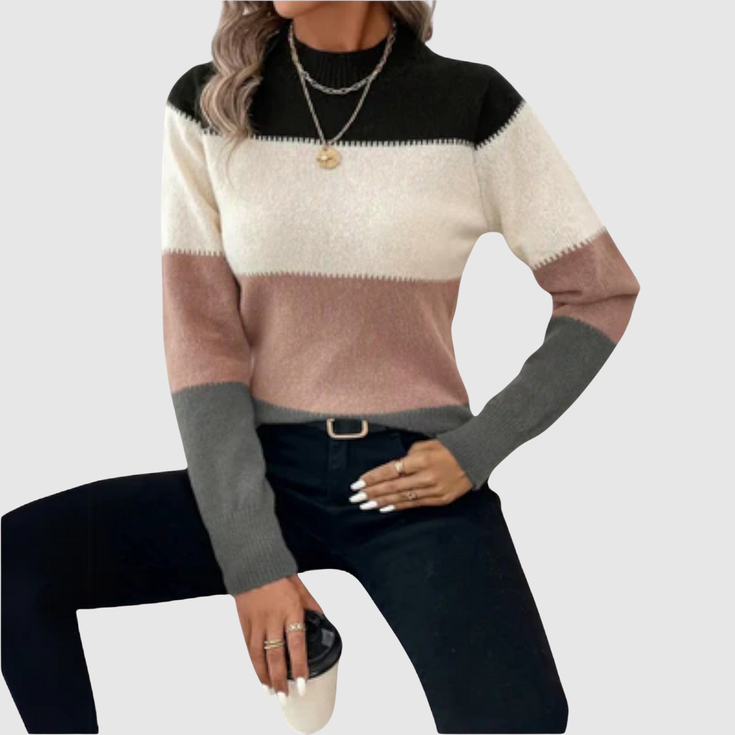 Amelia – Sweter w trzech kolorach