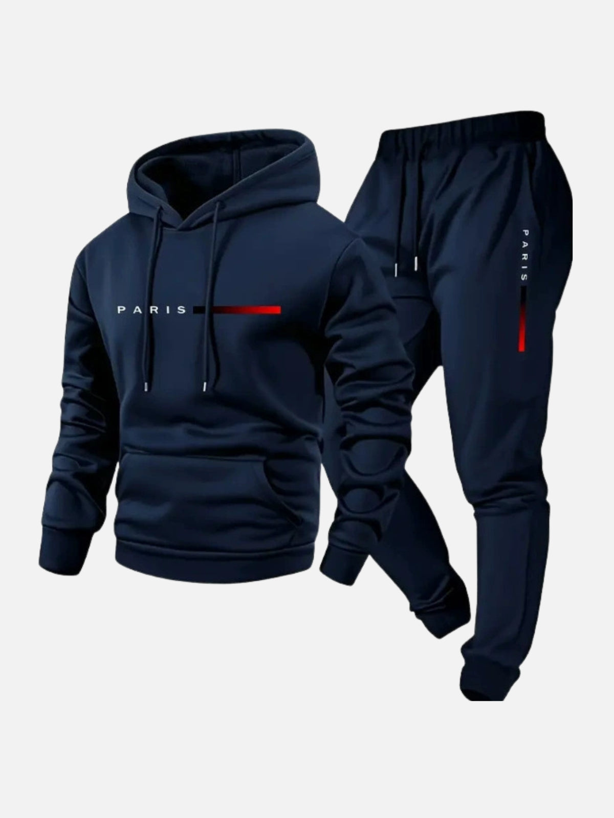 Cozy Thermal Fleece Logo Hoodie Set – Warmth, Comfort, and Style