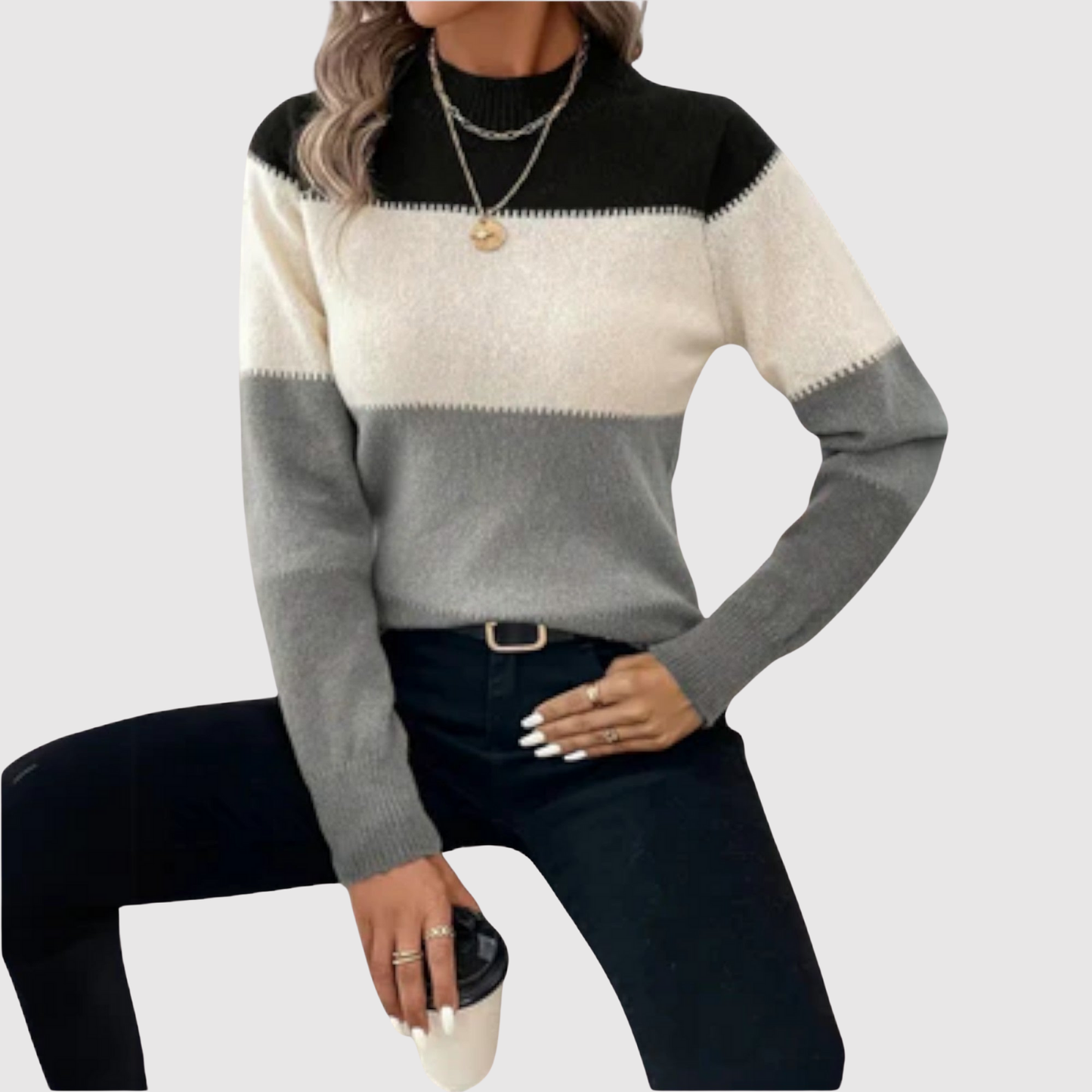 Amelia – Sweter w trzech kolorach