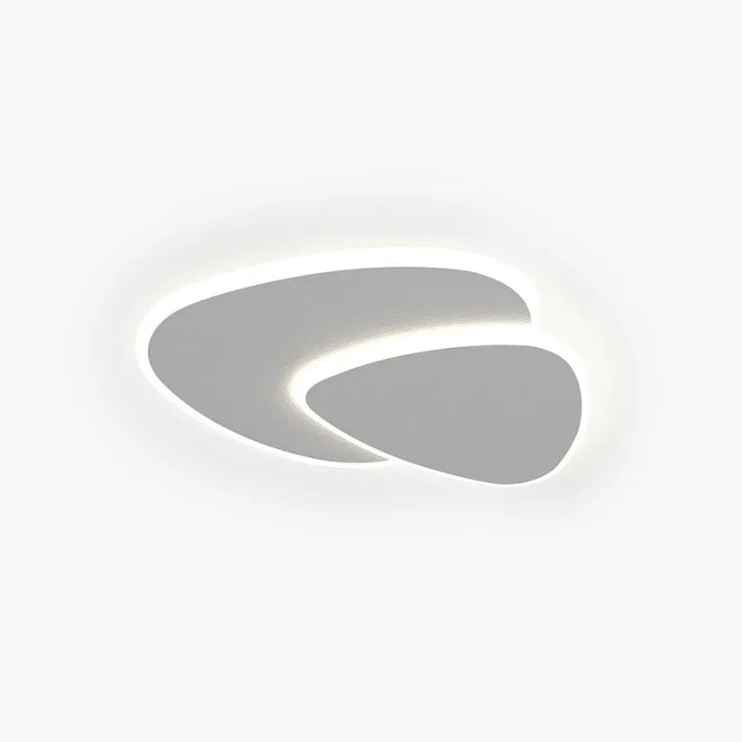 Vnitřní LED Stropní Svítidlo | Moderní Bílá Geometrický Design