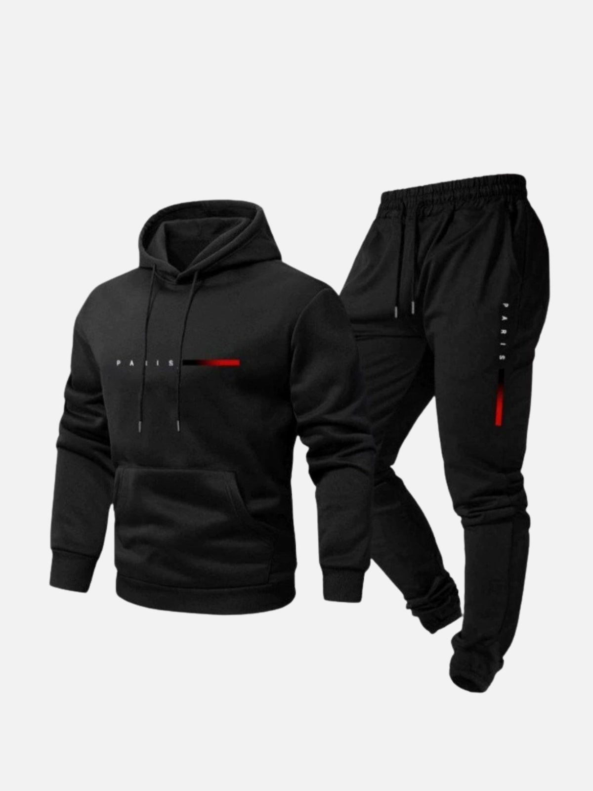 Cozy Thermal Fleece Logo Hoodie Set – Warmth, Comfort, and Style