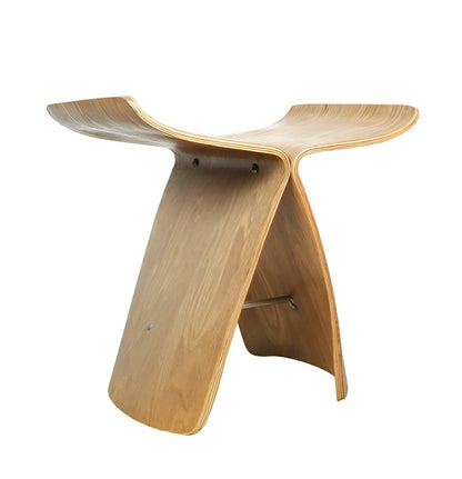 Houten Krukje Massief Hout – Design Bijzettafel & Nachttafeltje | Restfield