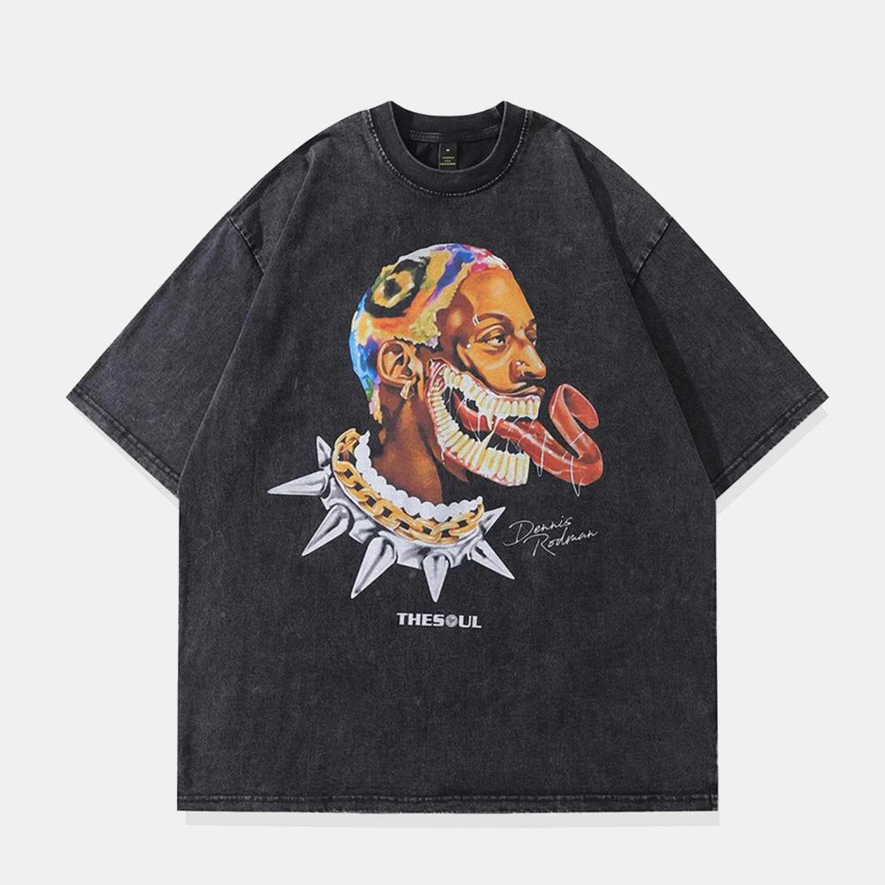 Vintage Graphic T-Shirt for Men