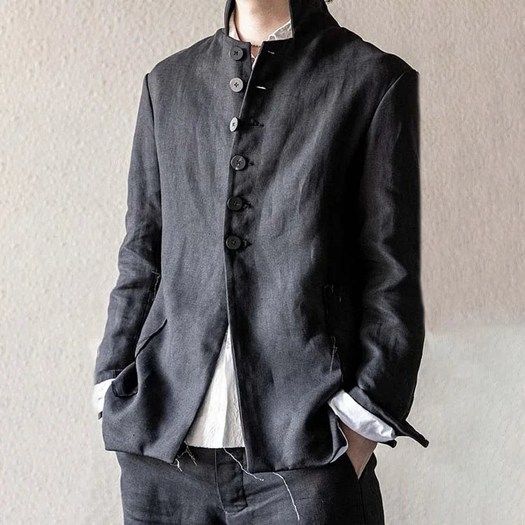 Japanse stijl Vintage Button Down Gentleman Jasje