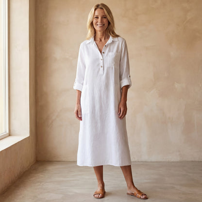 SANDARA - ROBE BOHO EN COTON