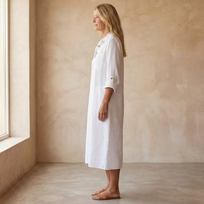 SANDARA - ROBE BOHO EN COTON