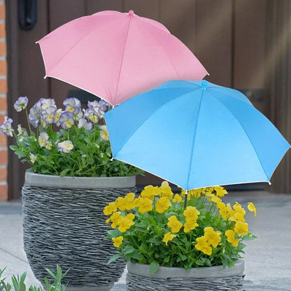 PflanzenSchutzschirm | Einstellbare UV-Abdeckung mit Erdspieß | Wetterfeste Schattenlösung | Ø 60 cm