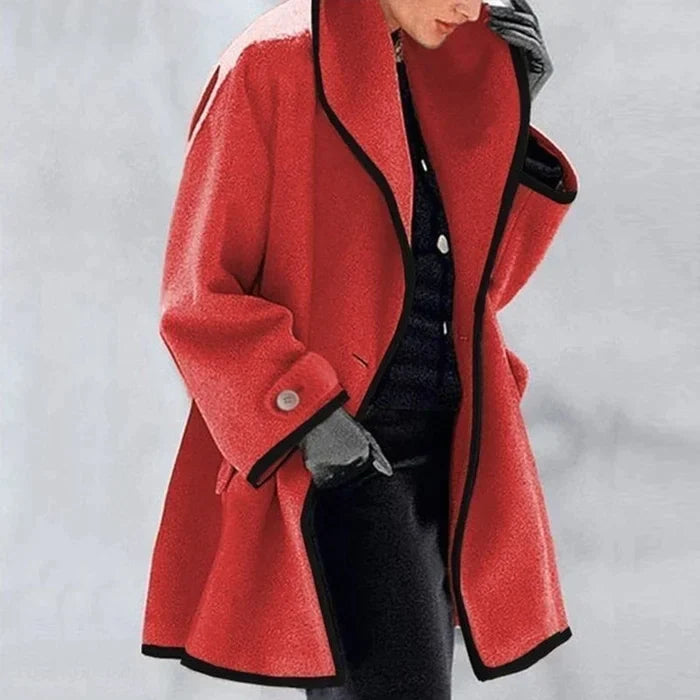 Liora Abrigo Largo Mujer | Chaqueta de Invierno con Estilo Clásico