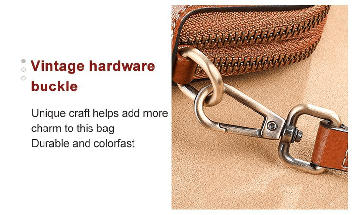 VioraLux™ Leather Crossbody — Command Attention with Timeless Elegance and Effortless Confidence
