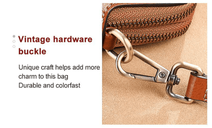 VioraLux™ Leather Crossbody — Command Attention with Timeless Elegance and Effortless Confidence