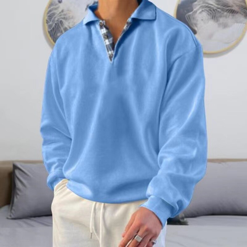 Leichter Herren Herbstpullover mit lockerer Passform – Benedikt