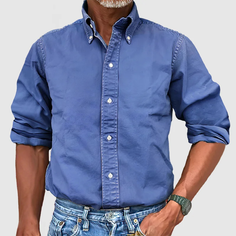 Nelson | Essential Long Sleeve Shirt for Style and Comfort