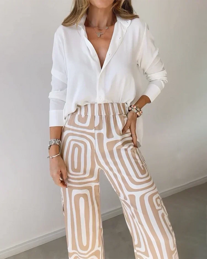 Brynn™ | Effortless Shirt & Pant Set
