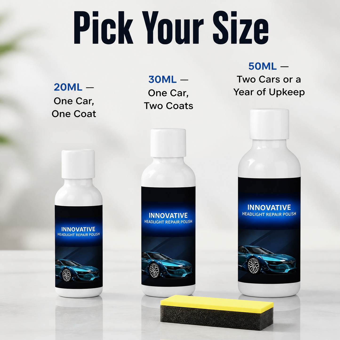 RadianceGuard™ — Eliminate Yellow Tint and Cruise with Crystal-Clear Headlights