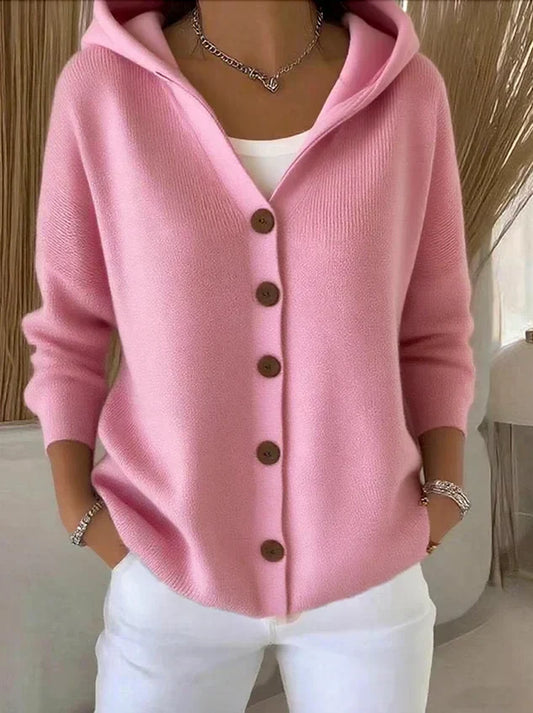 Kefilwe | Soft Cotton Hooded Cardigan