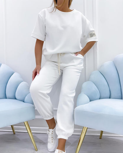 Stylish Short Sleeve Set