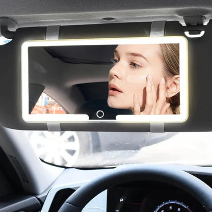 LuxeMirror – Der perfekte Make-up-Spiegel für dein Auto