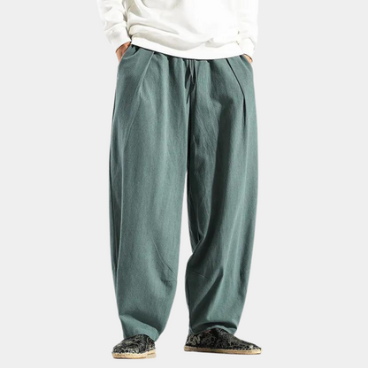 Tom Hollinger | Herren Entspannte Passform Bequeme Freizeit-Hose