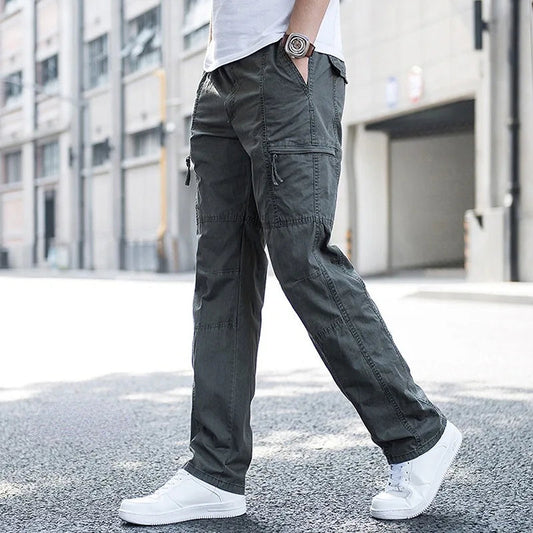Men’s Cargo Trousers with Multiple Pockets