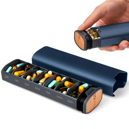 7 Tage Pillenbox | Sichere medikamentenbox für eine Woche Mit Tagesfächern