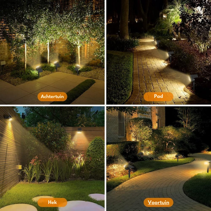 Solentra | Stijlvolle Waterdichte Solar Tuinlamp