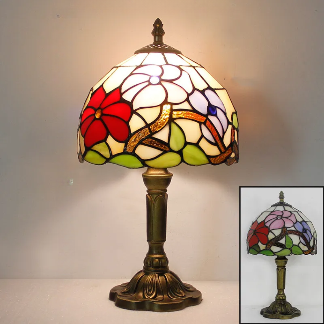 Lunavia Tiffany | Draadloze LED Tafellamp met Kleurverandering