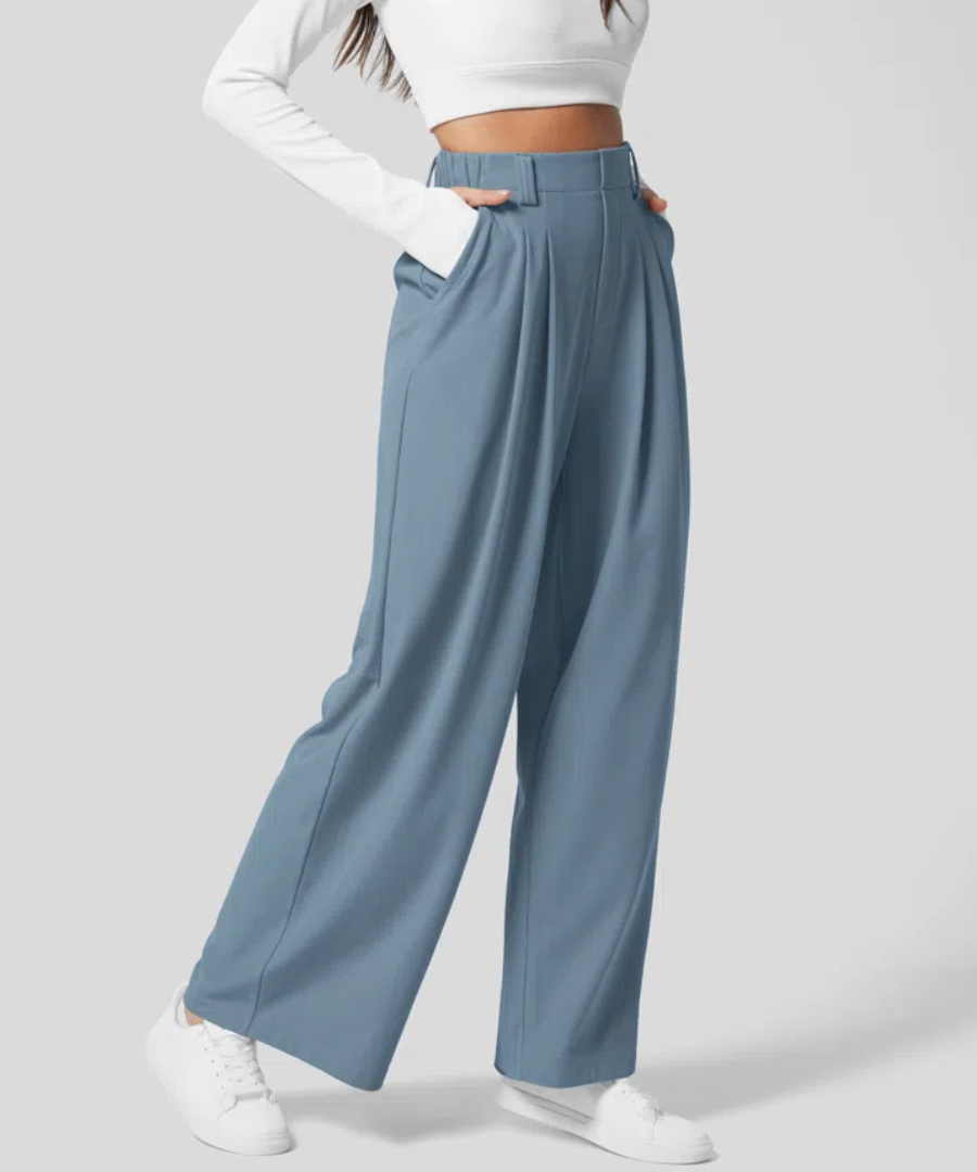 VelouraFlex™ Pants — Sculpt Your Curves with All-Day Comfort and Effortless Style