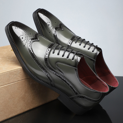 Shimon - Leather Oxford Shoes