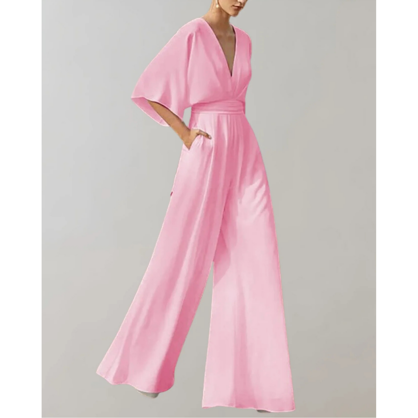 Shyna - Soft Fabric Fitted Women Jumpsuit