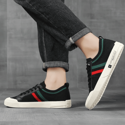 Avero | Åndbare Herresneakers med Letvægts Komfort og Fleksibel Sål til Hverdag | Sko Herre