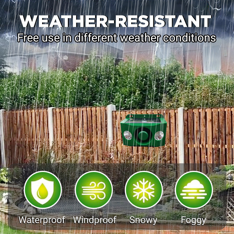 SafeGuard™ | Solar-Tierabwehrlampe
