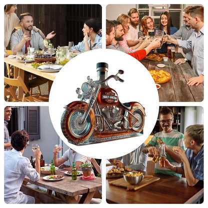 MotoMemento™ / Creative Glass Motorcycle Wine Bottle