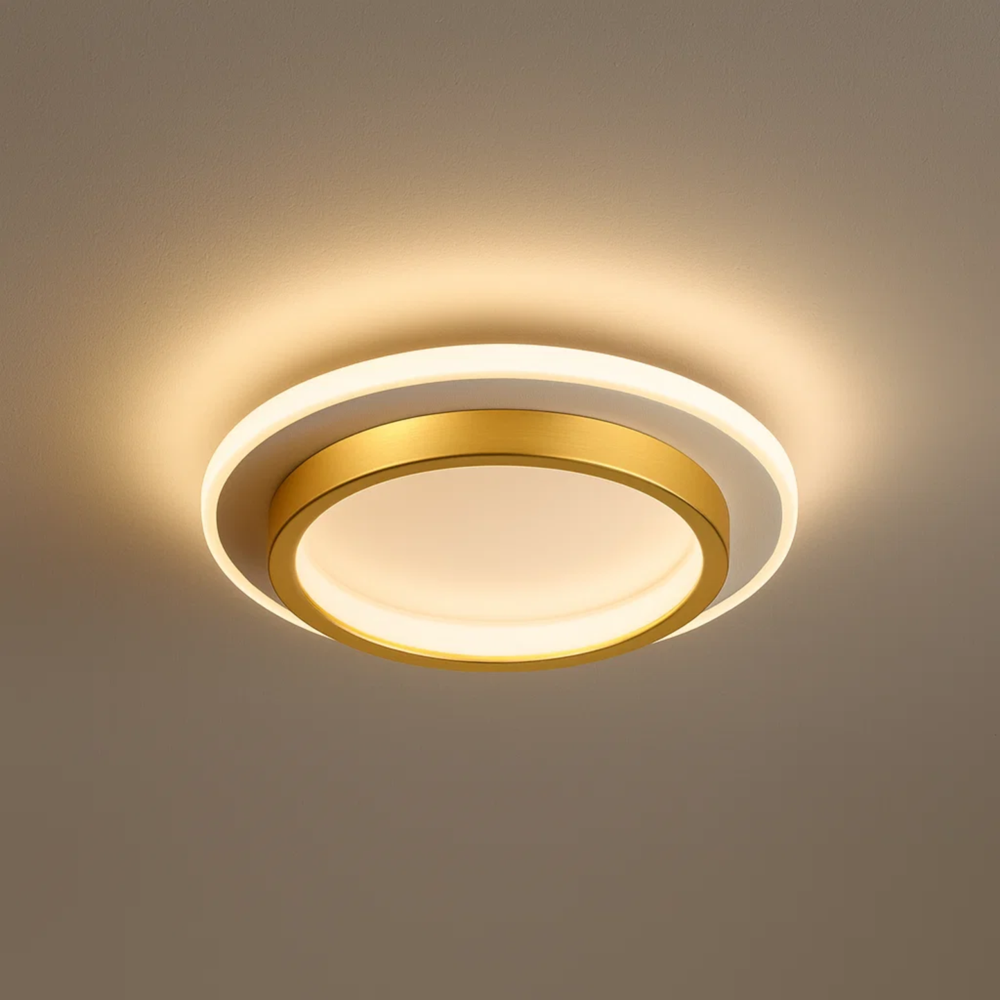 Strakke ring plafondlamp voor een moderne sfeer