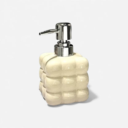 BubbleFlow – Vierkante Zeepdispenser met Bubble Ontwerp Velani