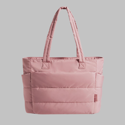 Women's Quilted Tote Bag – Spacious and Elegant Laptop Compartment