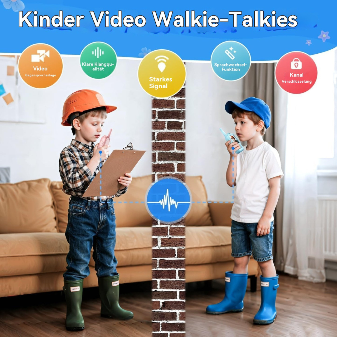 Kinder Walkie Talkie Kamera | Video Funk Spielzeug