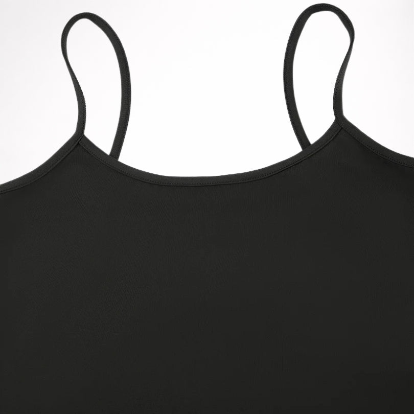 Top Cropped Alças Finas Minimal