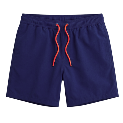 Maillot de Bain à Séchage Rapide pour Hommes avec Poches Zippées et Doublure en Filet